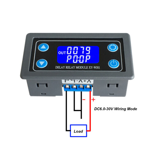 XY-WJ01 Modulo relè a 1 canale ABS 6-30V 10A 2