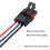 10 piezas enchufe Pulse Power XP1000 cableado negro azul rojo 5