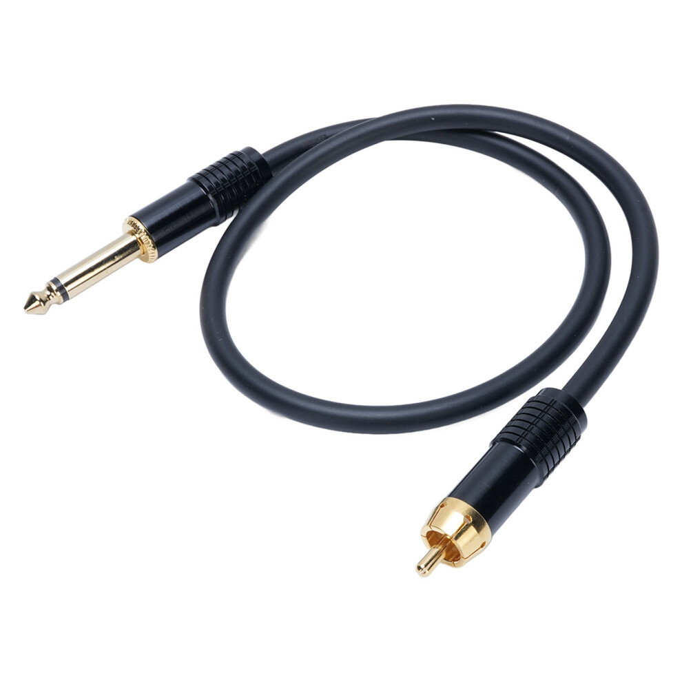 Av To 1/4In Mono Sound Cable 0.5M For Speaker, Mixer, Amplifier 4621335234838