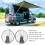 Easy Install Awning Support Bracket for T4 T5 T6 T7 ID.Buzz Models 5