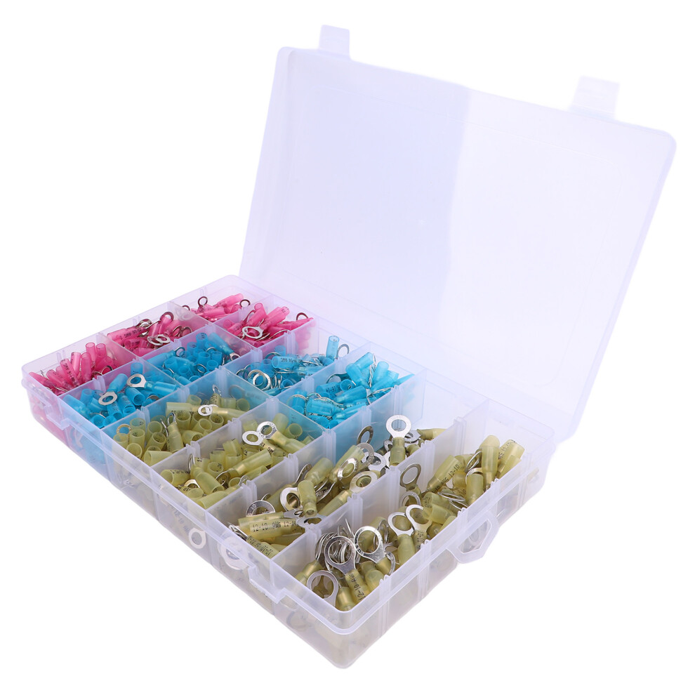 600Pcs Waterproof Heat Shrink Wire Connectors, Insulated, Assorted Colors 9461335235290