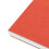 Carnet aquarelle 30 feuilles 15x15cm orange 7