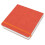 Carnet aquarelle 30 feuilles 15x15cm orange 16