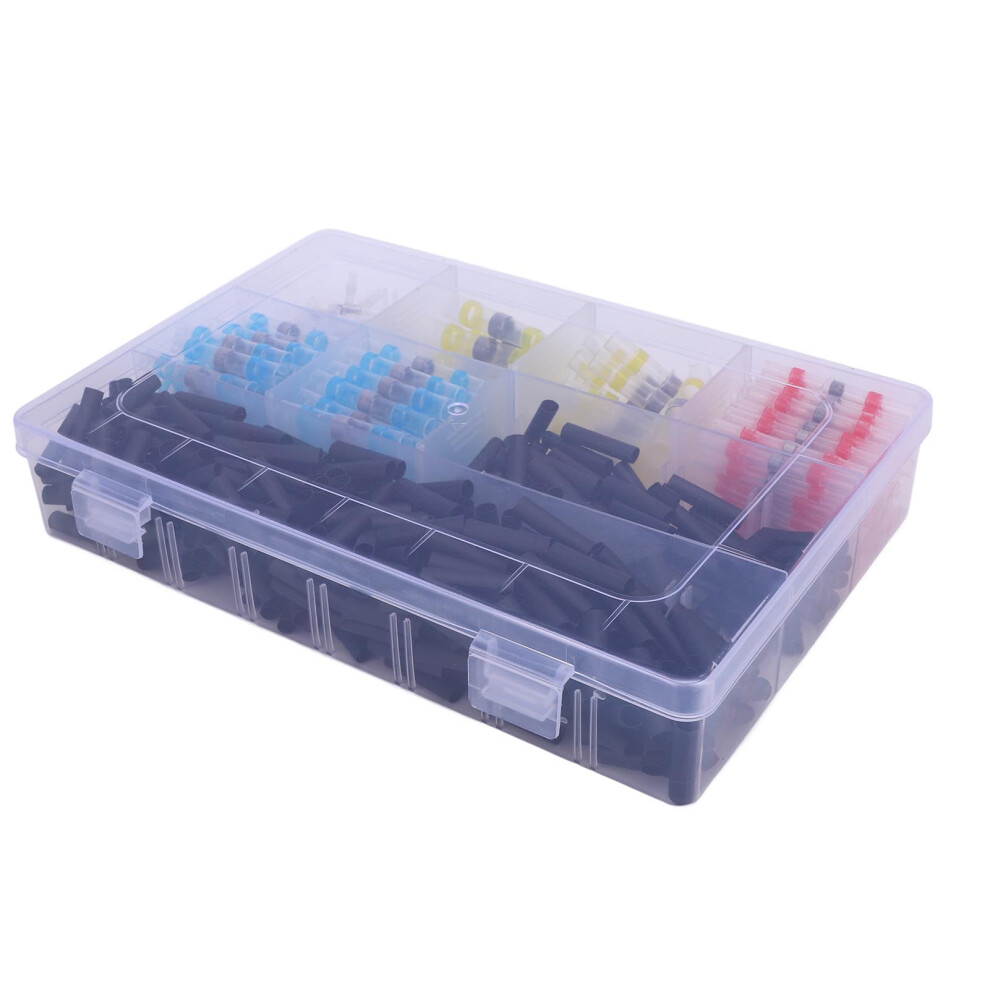 600Pcs Waterproof Heat Shrink Solder Seal Wire Connectors For Marine & Automotive 9381335235420