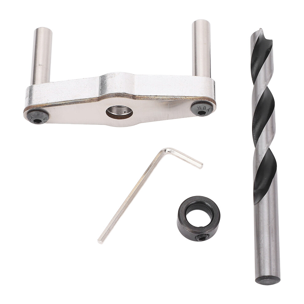Dowel Jig Kit 0-60Mm Aluminum Steel Self Centering Drill Guide 4631335235797