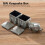 Elefanten-Erinnerungsbox, Modell, 14 cm, 3,6x3,2x5 cm 8