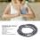 Bracelet térahertz, perles de 6 mm, 85 perles, unisexe 4