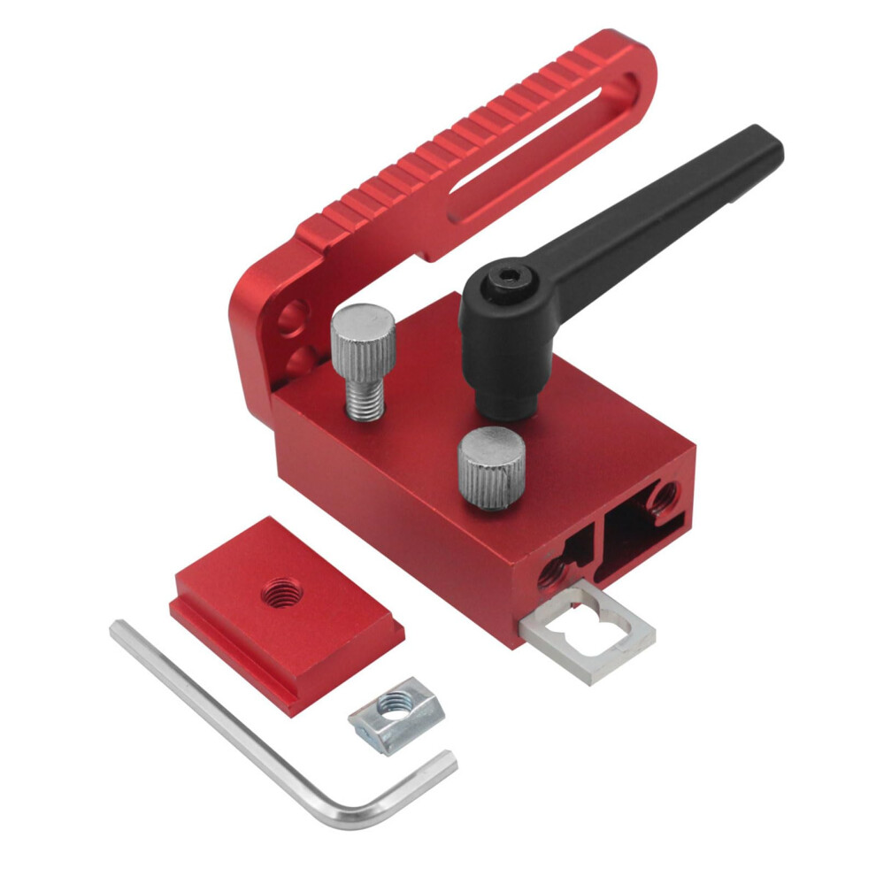 75 Type Alloy Steel Mitre Rail For Woodworking, T-Groove, 75 Slides, Red Stopper, Fences, T Rail Limiter 6276012239187