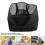 Large Waterproof Mesh Beach Bag 8 Pockets, 42x38x20cm, Black 6