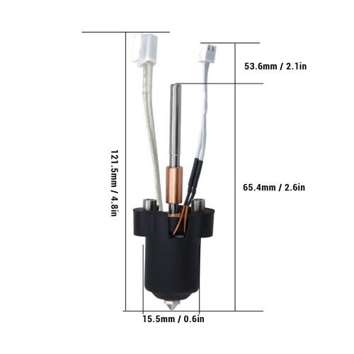 Hotend-Kit 60 W Keramik 0,4/0,6/0,8 Ender 3 V3 Plus 1