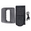 Ringförmige Massagepistole 1500mAh 12,5x14cm Dunkelgrau 3