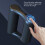 Ringförmige Massagepistole 1500mAh 12,5x14cm Dunkelgrau 5