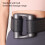 Ringförmige Massagepistole 1500mAh 12,5x14cm Dunkelgrau 6