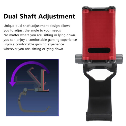 Support de téléphone à double bras pour les séries S et X, 4,7–8,3 cm 2