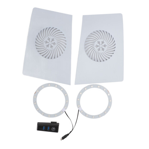 Piastra frontale RGB con hub estensore PS5 Slim Disc