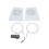 Piastra frontale RGB con hub estensore PS5 Slim Disc 15