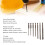 7 Pcs Masonry Drill Bit Set, 3-12mm Hex Shank Concrete & Glass Drill Bits 5