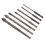 7 Pcs Masonry Drill Bit Set, 3-12mm Hex Shank Concrete & Glass Drill Bits 11