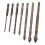 7 Pcs Masonry Drill Bit Set, 3-12mm Hex Shank Concrete & Glass Drill Bits 10