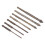 7 Pcs Masonry Drill Bit Set, 3-12mm Hex Shank Concrete & Glass Drill Bits 1