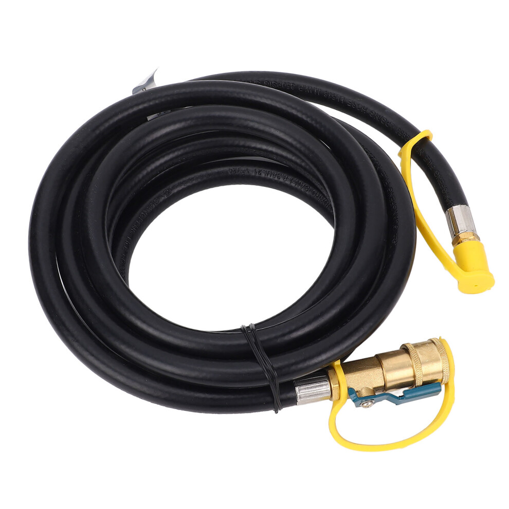 12Ft Rv Quick Connect Hose Extension 1/4In Brass Pvc 5041335241329