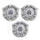 3 PCS Electric shavers Replacement heads For Philips Series 5000 1