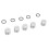 Kit da 10 pezzi di tappi finali con O-ring per relè 3-4 77964 08K 14