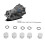 Kit da 10 pezzi di tappi finali con O-ring per relè 3-4 77964 08K 3