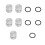 Kit da 10 pezzi di tappi finali con O-ring per relè 3-4 77964 08K 5