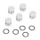 Kit da 10 pezzi di tappi finali con O-ring per relè 3-4 77964 08K 15