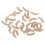 Eco-Friendly Carp Fishing Hook Sleeves - 30/50/100pcs Options 7