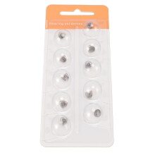 10 piezas Open Domes S Silicona Paradise Lumity Transparente