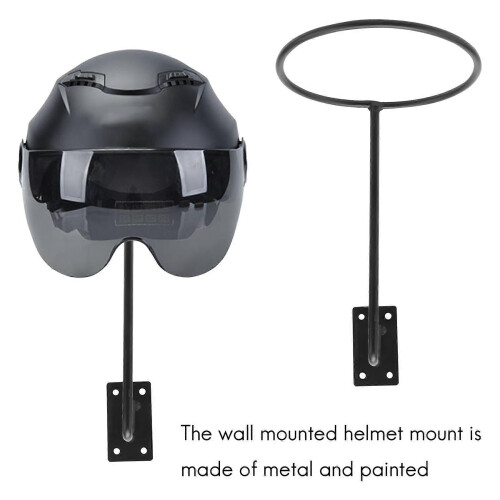 3 Pack Motorcycle Accessories Helmet Holder Helmet Hanger Rack Wall Mounted Hook 1