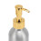 2 Stück Aluminium-Lotionpumpflaschen, leerer Spender 9