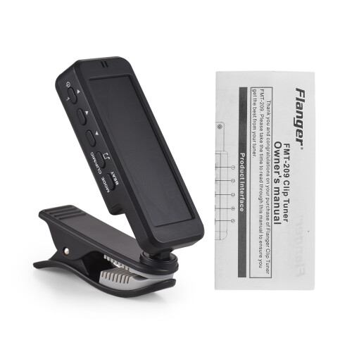 Gitarren-Stimmgerät Clip-On Farb-LCD A0-C8 3-in-1 2