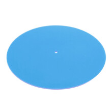 Acryl-Slipmatte 300 x 300 x 3 mm 12 Zoll Transparent Blau