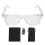 Smart Translation Glasses Bluetooth Real-Time Multilingual Support 2x 60mAh Batteries 2