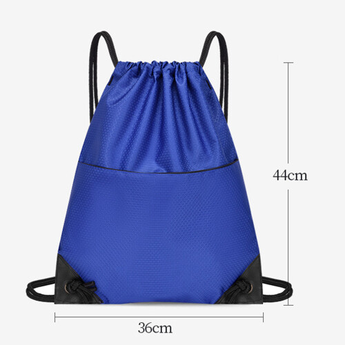 Mochila impermeable con cordón 4436 cm azul royal 1