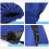 Mochila impermeable con cordón 4436 cm azul royal 5