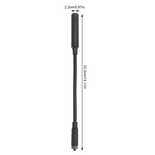 Antenna a collo d'oca KPG27D 3,2 dBi 13,1 pollici SMA nero 1