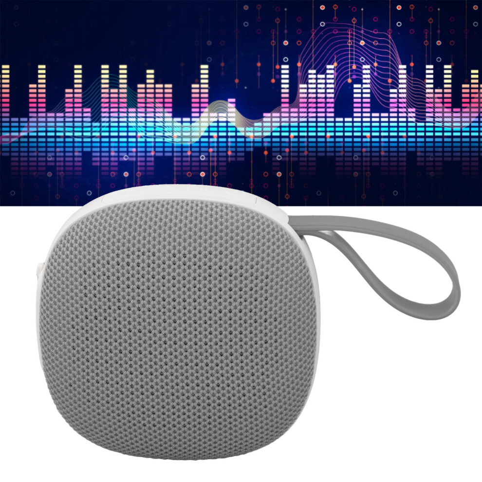 Ipx6 Waterproof Portable Golf Speaker 5W Bluetooth 5.3 Gray 8731335245317