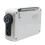 Radio AM/FM blanche 140x86x37mm 4xAA/USB, alarme 7