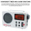 Radio AM/FM blanche 140x86x37mm 4xAA/USB, alarme 5