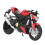 Moto giocattolo in lega in scala 1:12 rossa 17 x 9 cm 16