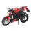Moto giocattolo in lega in scala 1:12 rossa 17 x 9 cm 14