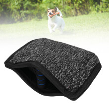 Dog Bite Wedge Play Toy – Jute Endurance Bite Sleeve with Handle for Outdoor Training