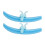Strumento separatore per ciglia in silicone, blu 1