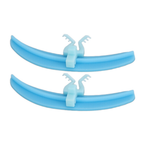 Strumento separatore per ciglia in silicone, blu