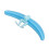Strumento separatore per ciglia in silicone, blu 9