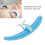 Strumento separatore per ciglia in silicone, blu 5
